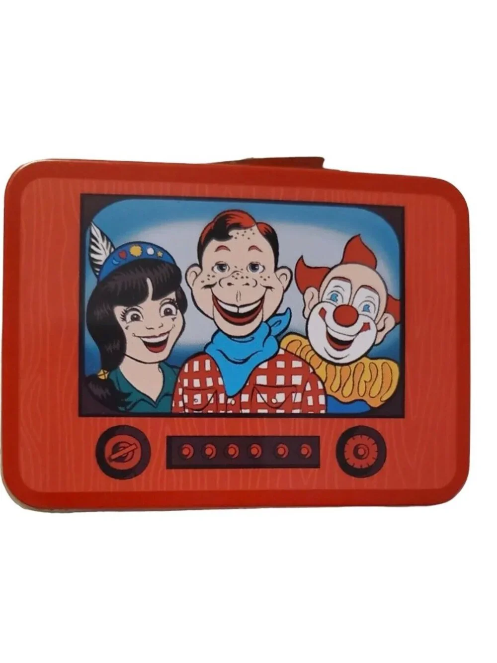 1999 Hallmark Keepsake Howdy Doody Lunchbox Set Vtg Christmas Ornament New - Picture 4 of 12